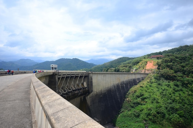 Reservatório victoria em kandy sri lanka