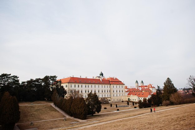 Residências barrocas no castelo de Valtice Paisagem cultural Região da Morávia do Sul República Checa