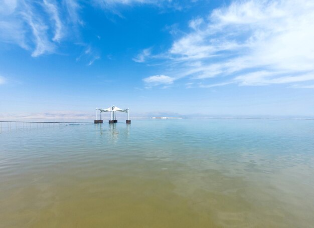Foto resort turístico no mar morto, israel
