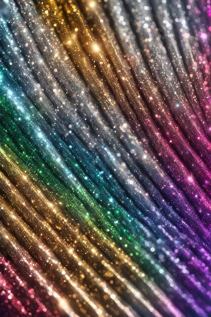 Foto resplandor abstracto luces de colores de fondo