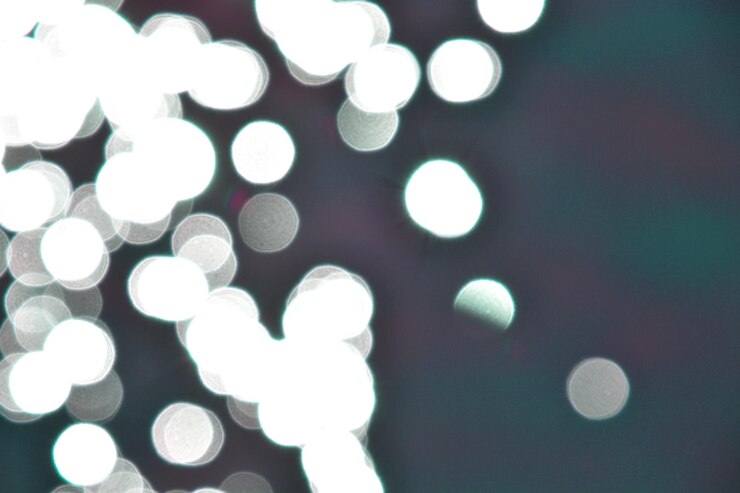 Foto resplandor de luz fuera de foco fondo abstracto