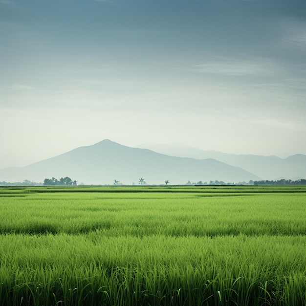 El resplandor de la tarde de Ricefield te invita a sumergirte en un mundo de sueño pacífico