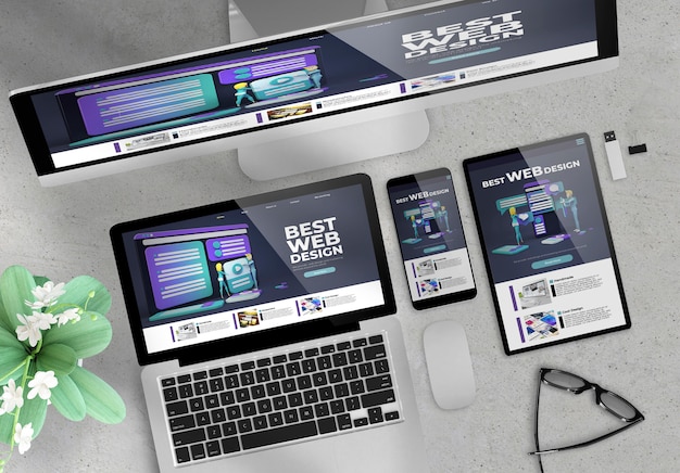 Foto responsive design-website