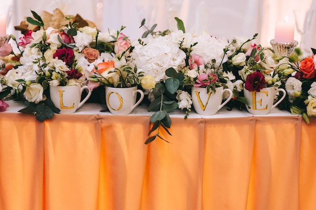 Foto restaurant vor der hochzeit