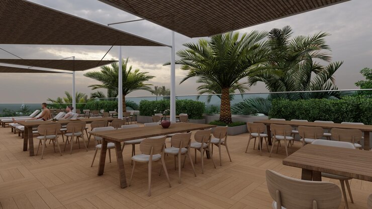 Restaurante en la azotea