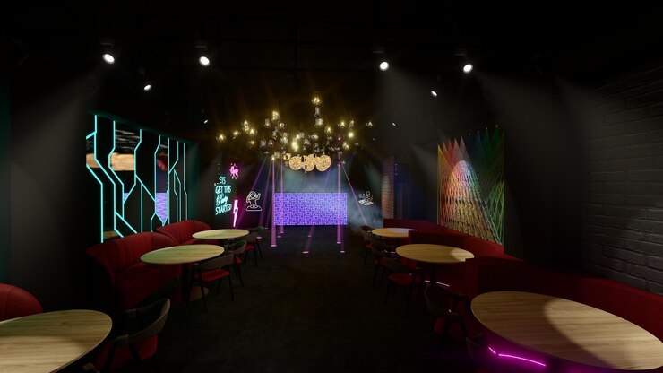 Restaurante del club nocturno