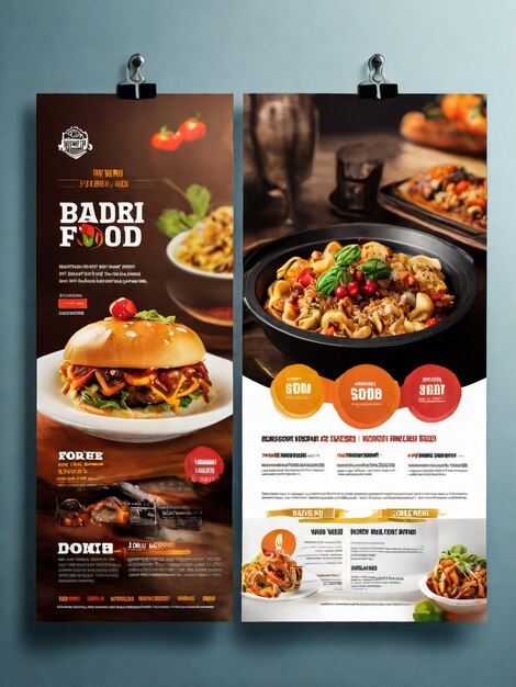 Foto restaurante de comida con descuento burger flyer diseño menú de hoy serpiente anuncio de comida china plantilla delicioso cartel de pizza de comida rápida