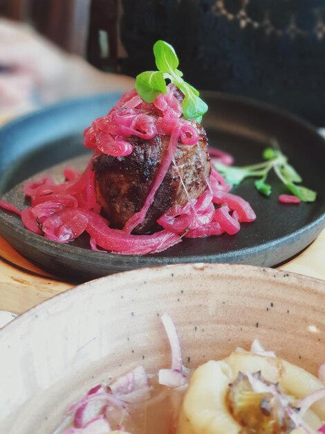 Foto restaurante de alimentação