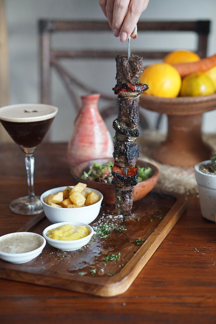 Foto restaurante de alimentação