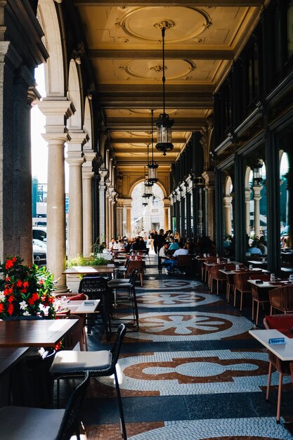 Foto restaurante metropol em zurique, suíça foto