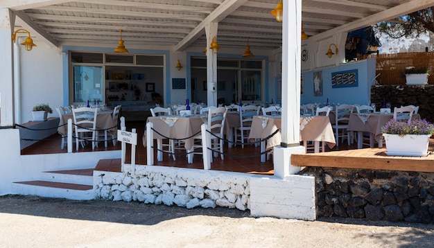 Restaurante típico de Linosa chamado Errera