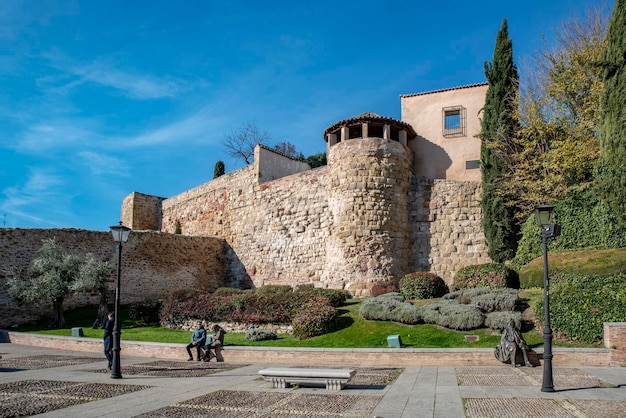 Restos de la antigua muralla de la ciudad de Salamanca
