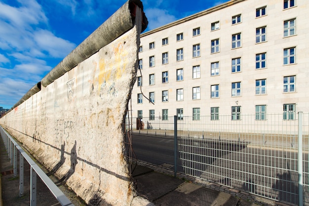 Restos do muro de Berlim