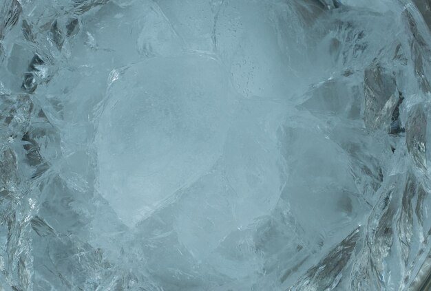 Resumen de agua fría de fondo de hielo