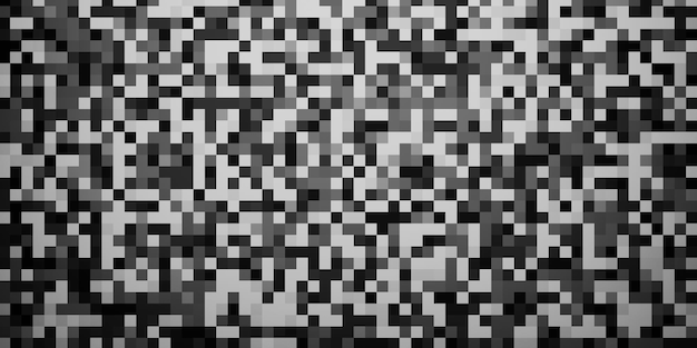 Resumen Antecedentes Square Pixel Ilustración 3d