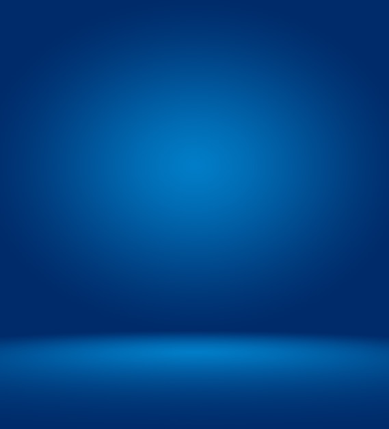 Resumen azul liso con viñeta negra Studio bien se usa como fondo, informe comercial, digital, plantilla de sitio web.