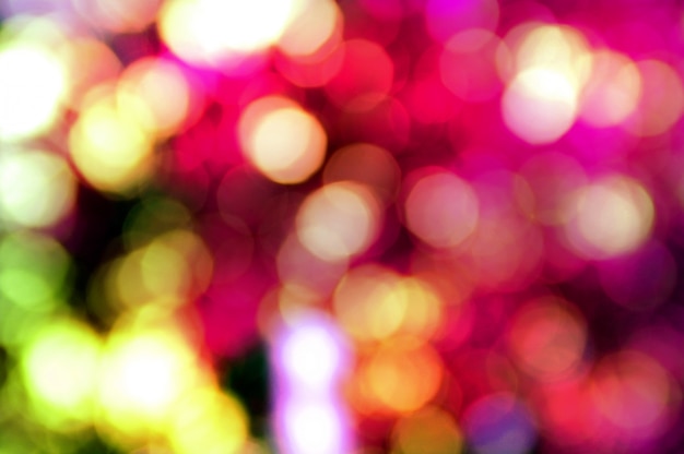 Resumen bokeh borrosa luces