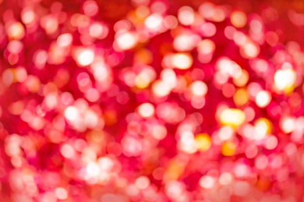 Resumen coquelicot rojo luces desenfocadas textura de fondo Navidad coquelicot luces rojas fondo