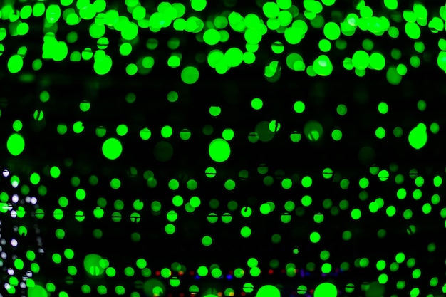 Resumen desenfoque de bombilla bokeh