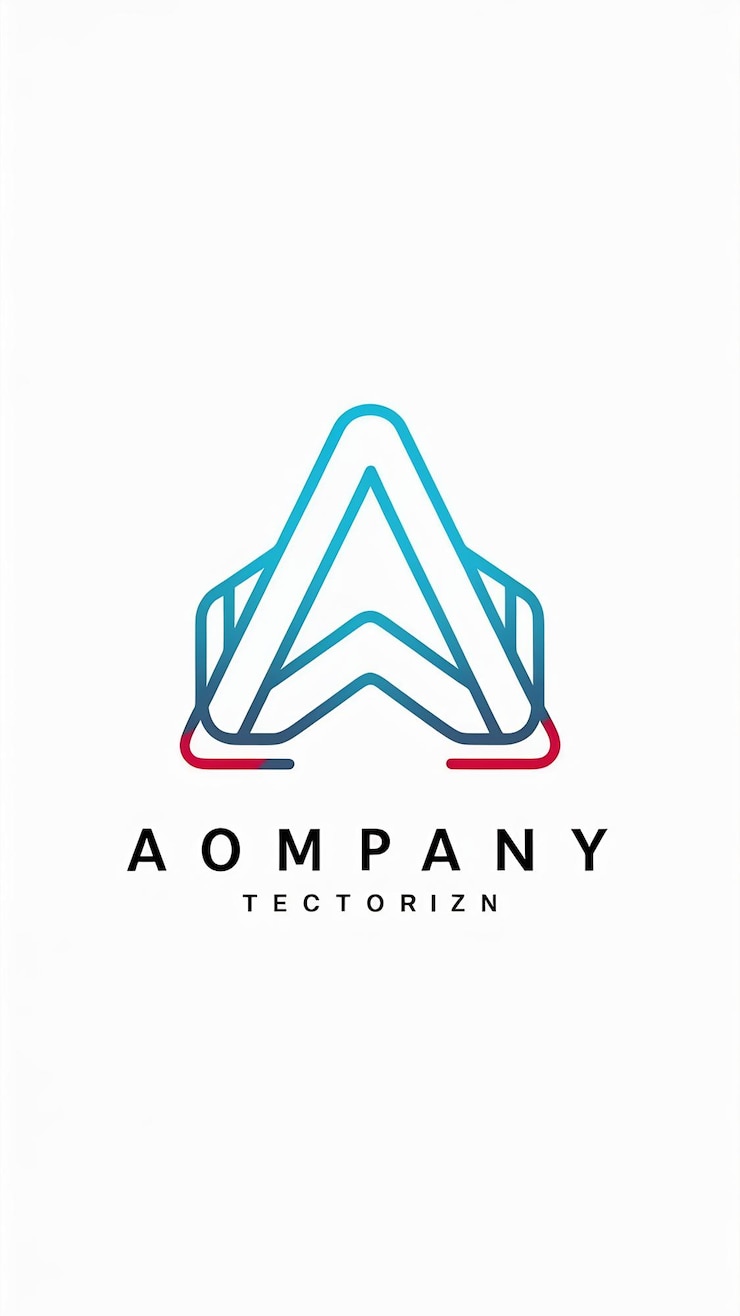 Foto resumen un diseño vectorial de íconos limpios para el logotipo de una empresa