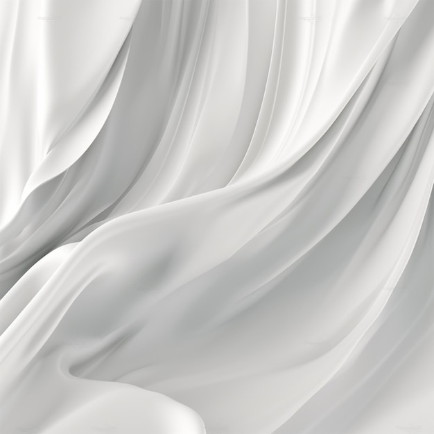 Resumen Fondo Blanco Elegante Cortina Seda Blanca