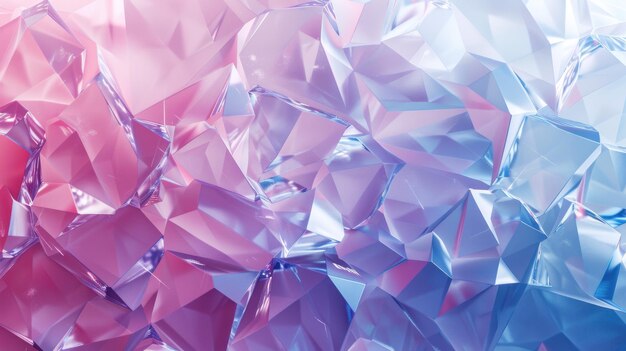 Resumen Fondo de cristal rosa y azul