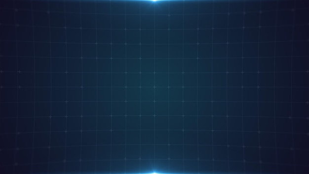 Resumen Fondo de la cuadrícula digital azul BG