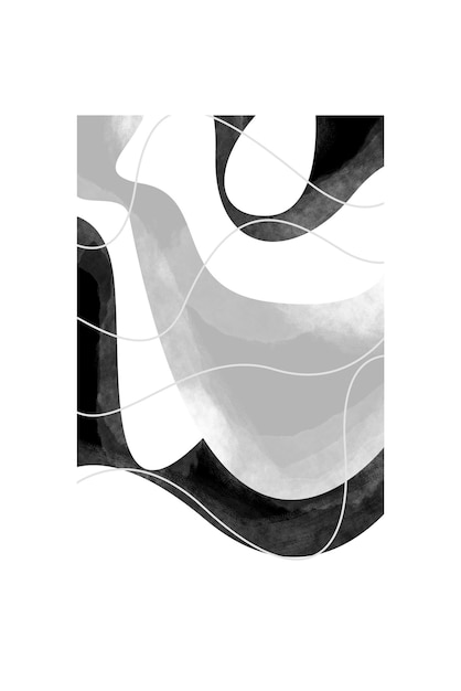 Resumen Fondo curvilineal beige y negro
