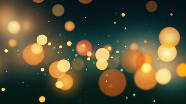 Resumen El fondo de las luces Bokeh