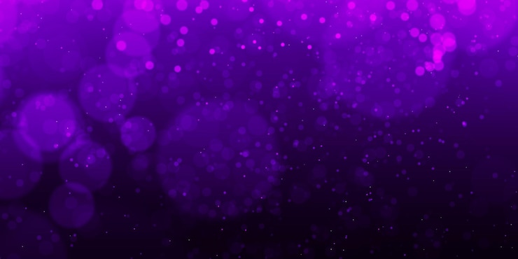 Foto resumen de fondo violeta bokeh.