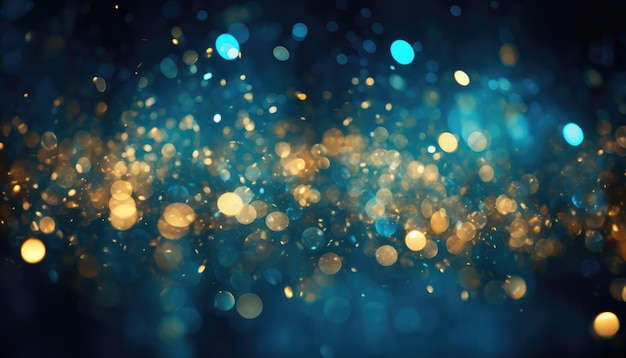 Resumen de los fondos de papel de pared de Bokeh con chispas