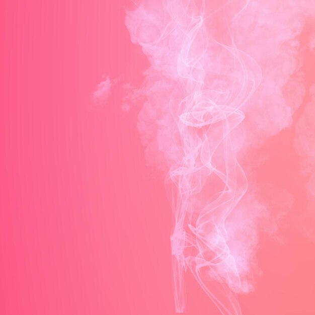 Resumen limpiar humo ligero sobre fondo degradado rojo magenta naranja rosa
