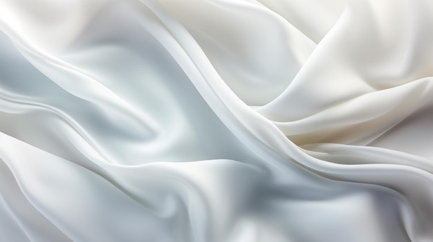 Resumen lujo remolino fondo de seda blanca Líneas blancas ondas textura de fondo abstracto Imprimir