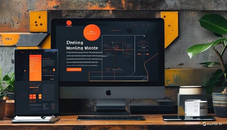 Foto resumen marketing digital diseño de página de inicio de sitios web minimalistas creativos diseño de páginas de aterrizaje
