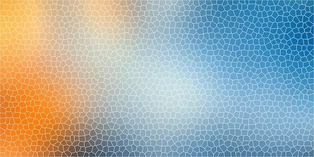Foto resumen mezclado azul verde mostaza color geométrico estándar mezclado mosaico gradiente fondo