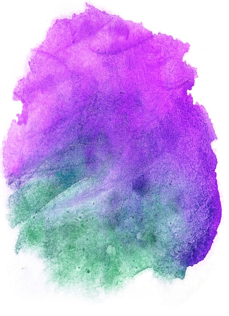 Resumen pintado a mano de acuarela de colores de fondo húmedo sobre papel