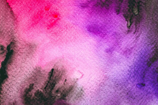 Resumen Pintado a mano Acuarela Fondo húmedo colorido sobre papel Textura de acuarela para papel tapiz creativo o trabajo de arte de diseño Colores pastel