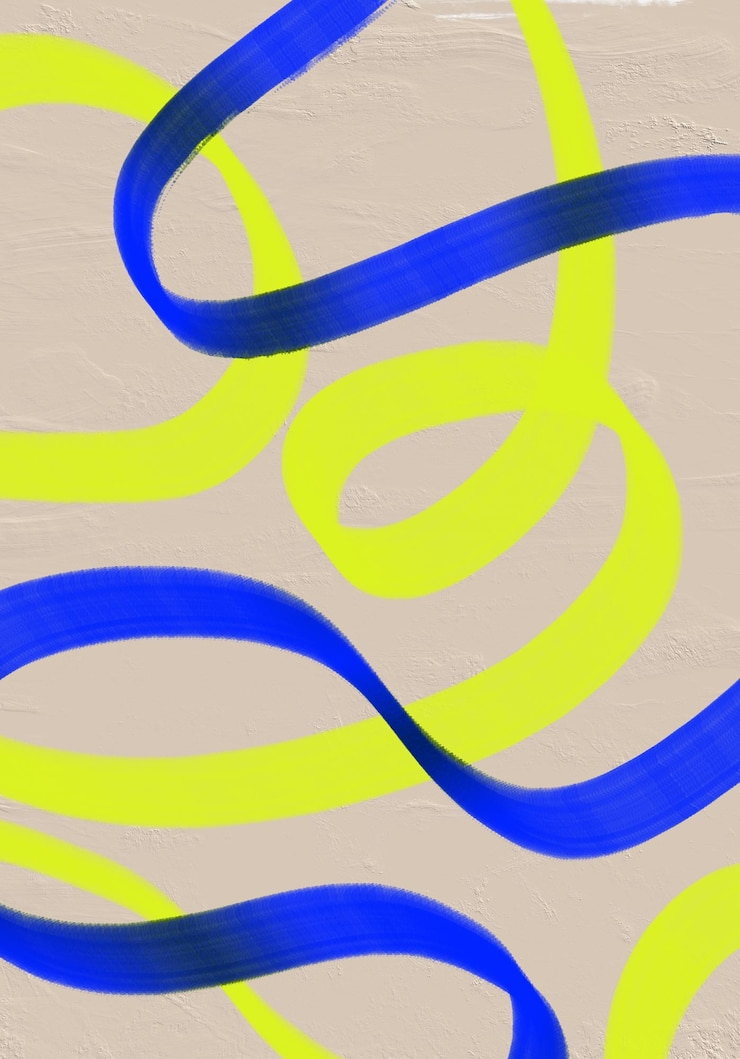 Foto resumen pintado a mano minimalista beige y negro composición de arte de línea