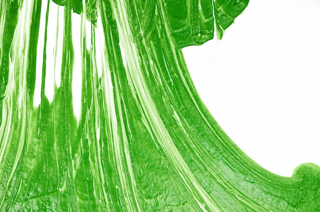 Resumen textura acrílica verde
