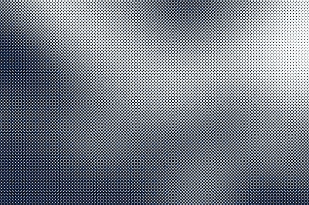 Resumen Textura de fondo de gradiente granulado de medio tono en estandarte de cartel azul y blanco
