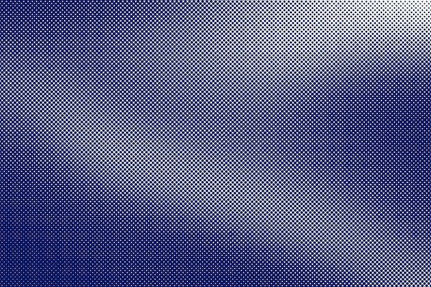 Resumen Textura de fondo de gradiente granulado de medio tono en estandarte de cartel azul y blanco