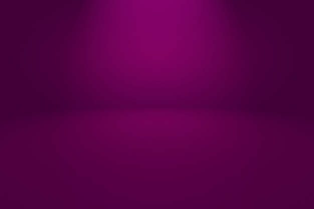 Resumen vacío gradiente de luz púrpura sala de estudio