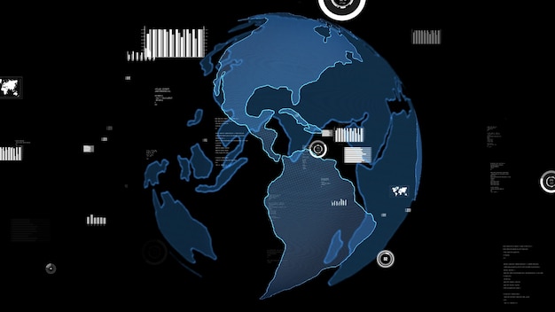 Resumen de visualizador de tecnología analítica de datos empresariales inteligentes