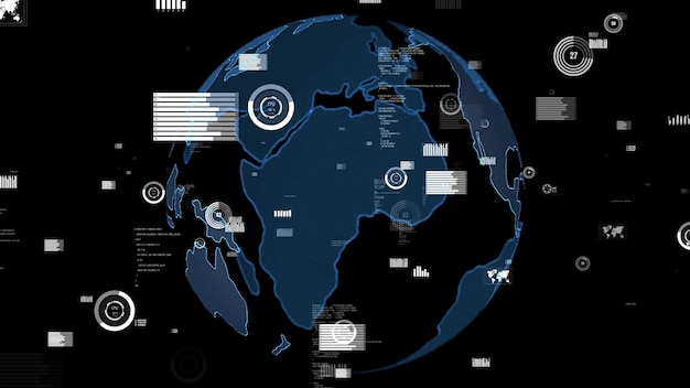 Resumen de visualizador de tecnología analítica de datos empresariales inteligentes