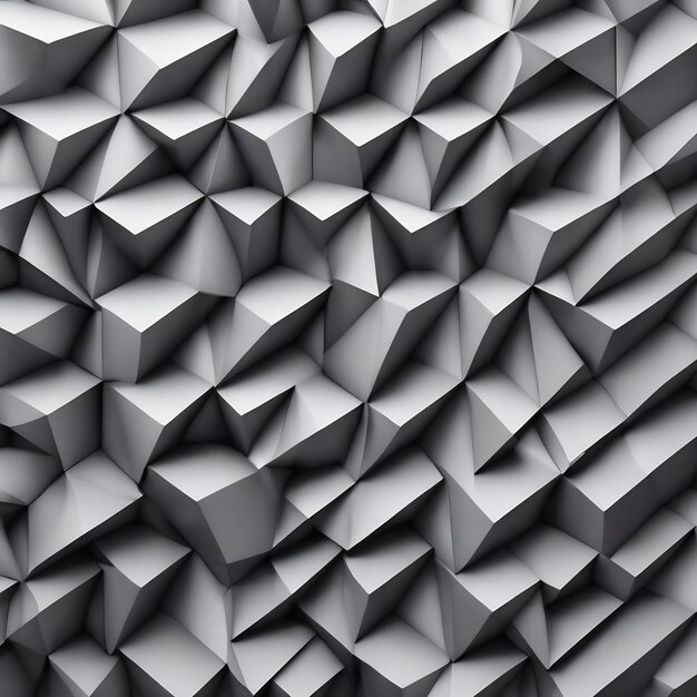 Resúmenes simples azulejos fondo de pared geométrico diseño de gris mínimo ilustración 3d