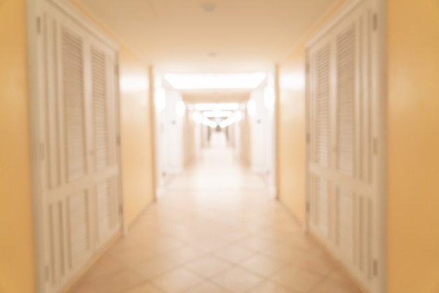 Resumo blur lobby do hotel de luxo para segundo plano