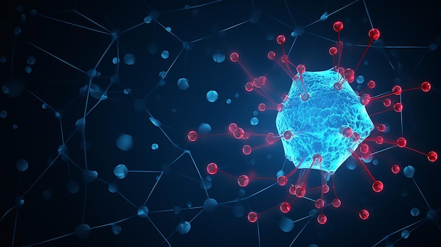 Resumo célula de biotecnologia Grelha de partículas
