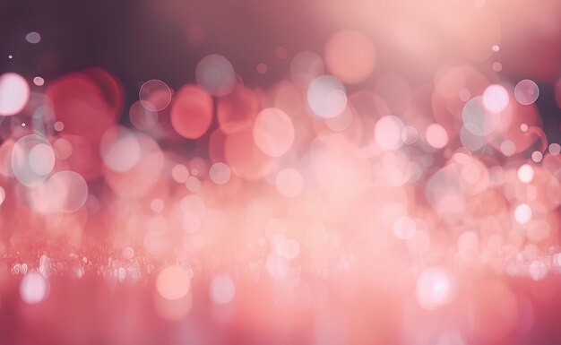 Resumo de fundo pastel rosa bokeh