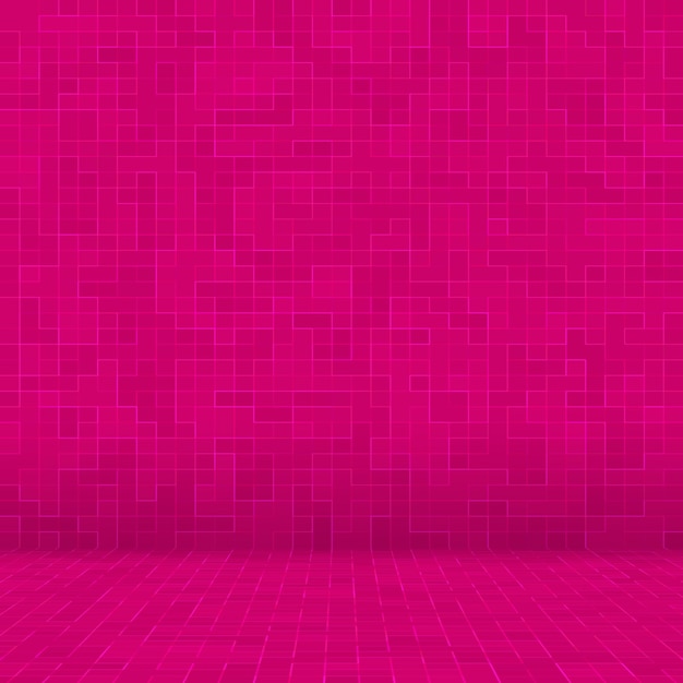 Resumo de luxo doce rosa pastel tom parede piso de vidro da telha padrão sem emenda textura de fundo do mosaico para material de móveis.