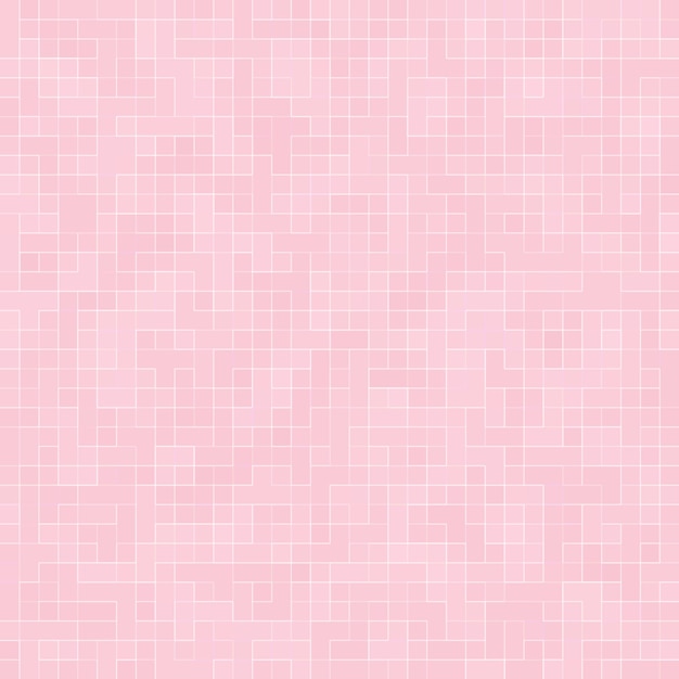 Foto resumo de luxo doce rosa pastel tom parede piso de vidro da telha padrão sem emenda textura de fundo do mosaico para material de móveis.